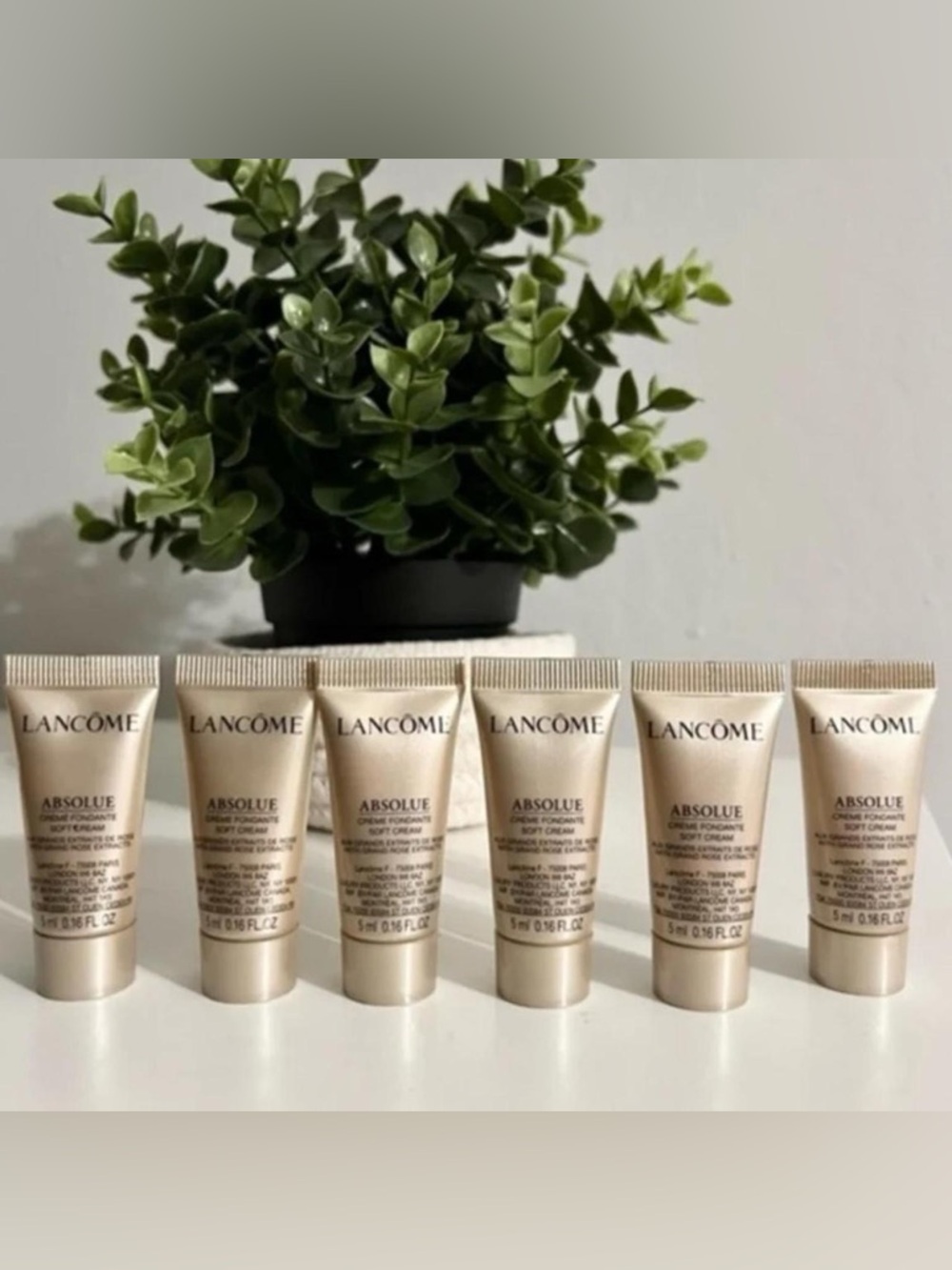 NEW Lancome Absolue The Soft Cream x6 Travel Size